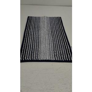 BSICPRO Bathroom Rugs and Mats Sets, 1 Piece Thick Absorbent Chenille Bath Mat Rug Set Non Slip, Soft Shaggy Bath Room Floor Mats for Bathroom, Machine Washable (16" x 24", Navy)