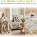 100% Cotton Muslin Blanket King Size 4-Layer Gauze Quilted Lightweight Breathable Cooling Blanket for Adults, Soft Summer Bed & Couch Cover All Season (Gray, King 90 * 104 in), King 90"X104"