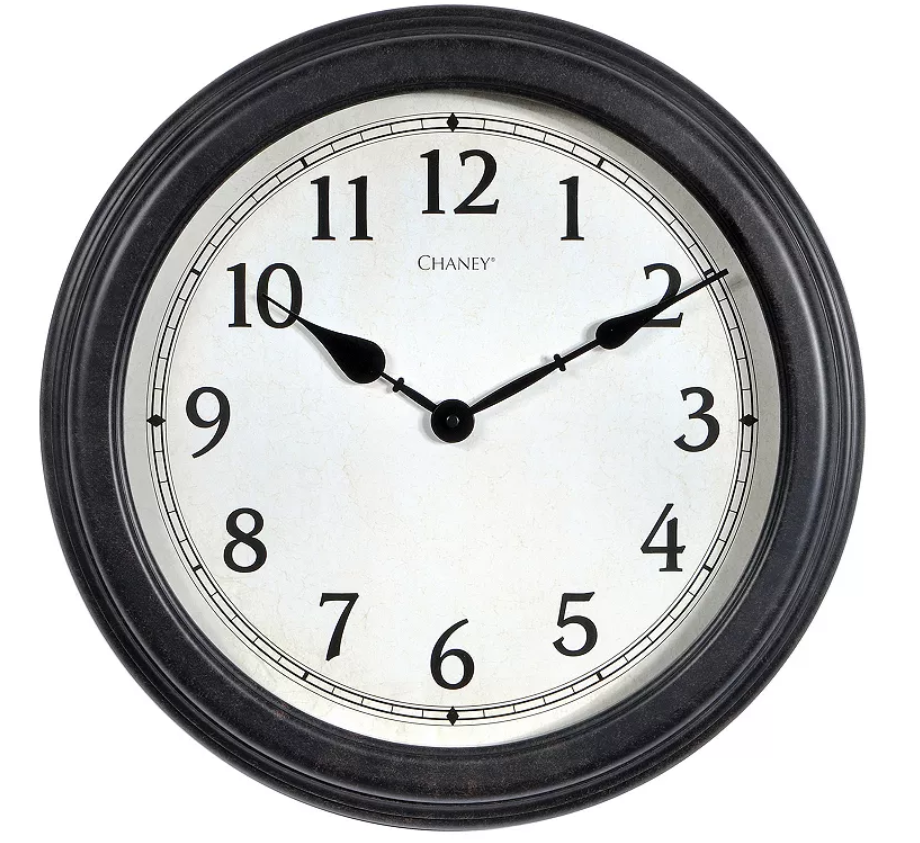CHANEY Classic Clock Quartz Decorative Battery Operated Wall Clock for Living Room Kitchen Home Office Size 18 (42 cm.72 cm)