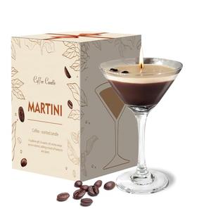 Espresso Martini Candle Unique Gifts for Women Girls,Strong Scented, Natural Soy Wax Coffee Candle Decor for Home,Bedroom,Coffee Martini Candles Gifts for Birthday,Valentine, Mother's Day