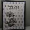 Americanflat 22x28 Poster Frame with Polished Plexiglass - Use as 18x24 Frame with Mat or Display 22x28 Photo Without Mat - Hudson Collection - Wide Picture Frames for Wall Display - Black