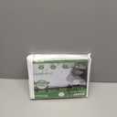 Gogreen Bamboo Rayon Waterproof Pillow Protector, Breathable Pillow Cover, Cooling Pillow Case Protector with Zipper, Super Soft Pillow Case Cover with Zipper (2 Packs, Queen 20"x30", White, Terry)