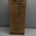 Pool Filter Cartridge, Compatible with Hayward C1200, CX1200RE, Pleatco PA120, Unicel C-8412, Trilobal Filtration Fabric, 125 Sq.ft, 23 1/4" Length, 8 15/16" Diameter, Residential Pools Filter, 1 Pack