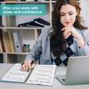 2 x 2026 Planner, Weekly and Monthly Calendar Planner Book, January 2026 - December 2026, Hardcover Spiral Planner with Monthly Tabs, Notes Pages, Perfect for Women & Men, A5 (6.4" x 8.5") - Oil