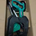 21V Cordless Tiller Cultivator for Gardening, 350 RPM Electric Garden Tiller with 23.0Ah Batteries, 9-Inch Tilling Width 7-Inch Depth Lightweight Hand Tiller for Soil Cultivation, Lawn, Composting