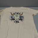Boho Cow Skull Shirt Women Cowgirl Tshirt Vintage Western Rodeo Graphic Cuntry Concert Tee Bull Skull Casual Tops
(Beige, XL)