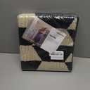 GRANNY SAYS Indoor Doormat, 20" x 32", Non-Slip Front Door Mats, Outdoor Welcome Mat Washable, Low Profile Indoor Door Mats for Entryway, Floor Inside Back Doormats (1'8" x 2'8" (Rectangular), Black/Tan)