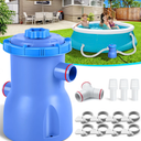 300GPH Pool Filter Pump for Above Ground Pools 2300 Gallon Capacity Type