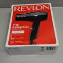 Revlon Compact Hair Dryer | 1875W Lightweight Design, Perfect for Travel, (Black)