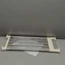 Hershii Tension Shelf Expandable Rod Closet System Heavy Duty Clothes Hanger Adjustable DIY Storage Organizer Freestanding Partitions Shoe Rack (23.62 - 31.49 inches, Ivory)