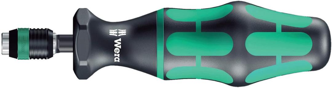 Wera 05074716001 Kraftform 7461 Hexagon Torque Screwdriver, 1/4" Head, 1.2-3.0 Nm Pre-Set Adjustable Torque Range