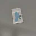 5 x TACOMEGE Phone Tether Tab for iPhone, Cell Phone Lanyard Patch, Phone Strap Replacement Part for All Full Phone Cases (Light Blue)