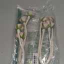 Decorative Pink Rose Curtain Tieback with Artificial Flowers, Pink Roses on White Twisted Rope, Woven Rope Curtain Holdbacks, Elegant Window Treatment (2)