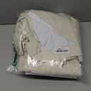 Tan Beige Linen Blackout Curtains 96 Inch Long 2 Panel Set, Warm Vanilla Almond Mid Century Modern Pinch Pleated Black Out Noise Reducing Drapes for Bedroom Living Room to Match Brown Couch