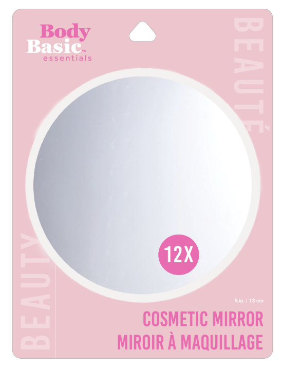 Body Basic Essentials Cosmetic Mirror, 12X