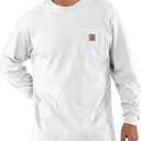 Carhartt Men's Workwear Pocket Long Sleeve T-shirt (XX-Large Tall)