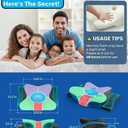 Cooling Memory Foam Pillow for Neck and Shoulder Pain Relief, Adjustable Cervical Contour Bed Pillow, Orthopedic Ergonomic Design for Side, Back & Stomach Sleepers, Breathable and Extra Supportive