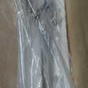 Folding Table 6ft Portable Heavy Duty Plastic Fold-in-Half Utility Foldable Table Plastic Dining Indoor Outdoor for Camping, Picnic and Party, White