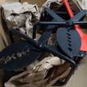 Mole Traps That Kill Best, 2 Pack Scissor Mole Trap, Sleek Black Stainless Steel Finish