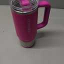 STANLEY Quencher ProTour Flip Straw Tumbler with Leakproof Lid 30 oz | Built-in Straw and Handle | Cup Holder Compatible for Travel | insulated Stainless Steel Cup | BPA-Free | Violet Blossom