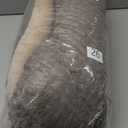 JOEJOY Small Dog Bed Cat Bed with Hooded Blanket, Cozy Cuddler Luxury Puppy Pet Bed, Donut Round Calming Anti-Anxiety Dog Burrow Cave Bed - Anti-Slip Bottom and Machine Washable 23 inch (Grey)