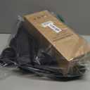 Magnetic Screen Door - Self Sealing, Heavy Duty, Hands Free Mesh Partition Keeps Bugs Out Let Breeze in- Pet and Kid Friendly - Keep Open Feature (Black, Fit Door Size 39 x 82 Inch)