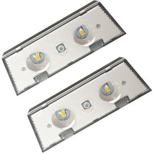 Solar Fence Lights Outdoor, Waterproof LED, 3 Lighting Modes (Warm/Neutral/White), Solar Powered Wall Lights with 500mAh Battery,Solar Fence Lights IP65 Weatherproof for Garden, Yard, Balcony12-Pack
