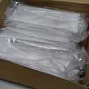 Homdiy 20 Pack Solid Zinc Alloy Cabinet Handles, 3 Inch Hole Center Cabinet Pulls, Brushed Nickel Arch Drawer Pulls Modern Hardware for Kitchen Bathroom Cupboard