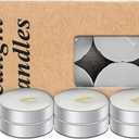 3 x 10 Pack Tea Candles Wedding Party and Home Decoration Votive Parties Tealight Small Wishing Bulk with 1.5-2 Hours Extended Burn Time Mini for Birthday Emergency Family (White)