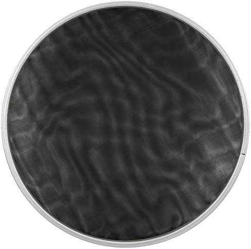 Mesh Drum Head 2Pcs 2ply Mesh Drum Head Skin Black 10inch Percussion Instrument Parts Black