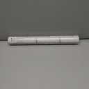 Mind Reader Removable Vinyl Wallpaper Peel and Stick Self Adhesive Wallpaper 17.75" X 393.7" Water-Resistant Contact Paper Shelf Liner White Brick