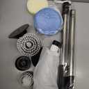 Electric Spin Scrubber, Power Shower Cleaning Brush with Long Handle