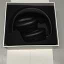 TOZO Hybrid Active Noise Cancelling Headphones, Wireless Over Ear Bluetooth Headset, 40H Playtime, Hi-Res Audio Custom EQ via App Deep Bass Comfort Fit Ear Cups, for Home Office Travel Black