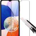 3 Pack Screen Protector For Samsung Galaxy A14 / Galaxy A23 (4G / 5G) Tempered Glass, Anti Scratch, HD Clear