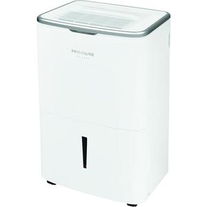 Frigidaire 50-Pint Smart Dehumidifier for Basement, Garage, Attic, 115V, Energy Star Moisture Absorber with Timer, Wi-Fi, App Control and Amazon Alexa & Google Home Compatibility in White