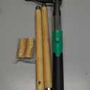 Papa's Tools Weed Puller Tool, 44" Stand Up Weeder Garden Tools & 4 Claw Steel Head, Dual Weed Eject Tech. Made with Real Bamboo & Long Wooden Handle, Yard Weeding Remover for Gardening Men & Women