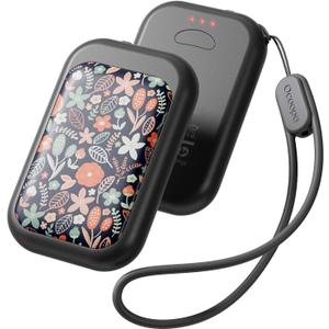 OCOOPA Magnetic Rechargeable Hand Warmers 2 Pack, Card-Style Electric AI Hand Warmers, 8hrs x2, UL Certified, Pocket Portable Hands Heater for Men Women, Hunting Essentials, UT4 Young (Fresh Blossoms)