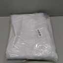 sancua 2 Pack White Tablecloth 60 x 120 Inch, Rectangle 8 Feet Table Cloth - Stain and Wrinkle Resistant Washable Polyester Table Cover for Dining Tables, Buffet Parties and Camping