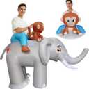 Inflatable Costume Walkable Outfit Adult Blow Up Suit Cosplay Outfit for Christmas/Halloween/Birthday/Carnival