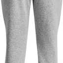 Under Armour womens Rival Fleece Joggers (4X-Large, (012) Mod Gray Light Heather / / White)