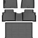 Auxko All Weather Floor Mats Cargo Liner Fit for Kia Sportage Gasoline 2023 2024 2025 TPE Rubber Liners Accessories All Season Odorless Anti-Slip Floor Mats Cargo Liner