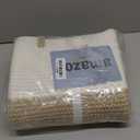 Laundry Basket, Woven Cotton Rope Laundry Hamper, 60L for Decorative Storage of Dirty Clothes, Toys and Blankets in Bathroom, Baby Room and Living Room (Brown)