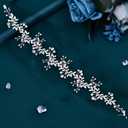 azaleas Bridal Wedding Dress Belt, Crystal Bridesmaid Sash, Rhinestone Flower Girl Belts, Evening Gown Jeweled Accessories for Women
