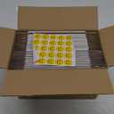 HORLIMER 8x5.5x1.6 inches Shipping Boxes Set of 25, White Corrugated Cardboard Box Literature Mailer, 25 Stickers Included