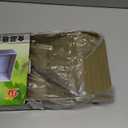 Kathson Reptile Tortoise Turtle Feeding Dish with Ramp and Basking Platform Plastic Turtle Food and Water Bowl Also Fit for Bath Horned Frogs Lizards Amphibians (Brown, Emulational Wood) (14" L x 7.87" W x 2.36" H, Style 1-Brown)