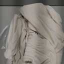 H.VERSAILTEX Dining Chair Covers Velvet Stretch Chair Covers for Dining Room Set of 6 Parson Chair Slipcovers Chair Protectors Covers, Soft Thick Solid Velvet Fabric Washable, Ivory