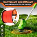 065 Trimmer Line, Round Weed Eater Line .065, Weed Wacker String .065Inch-2000Ft-3Lbs 065 Weed Wacker String, Commercial Round 065 String Trimmer Line, Weed Eater String .065 Fits Most String Trimmers