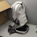 UPPAbaby RumbleSeat V2+ Second Lower Seat/Compatible with Vista V2 and Vista V3 / Adapters, Bumper Bar, Bug Shield Included/Bryce (White Marl/Silver Frame/Chestnut Leather)
