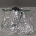 Leinuosen Light Up Disco Ghosts Halloween Decorations Indoor Spooky Ghosts with String Lights Witch Hats Broom Halloween Table Decor for Home Party Table Mantel Room Kitchen Haunted House(Sequin)