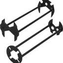 Multifunctional Sink Wrench, Faucet Nut Removal Tool, Under Sink Wrench Faucet Tool for Kitchen & Bathroom, 7 Sizes Set of 2